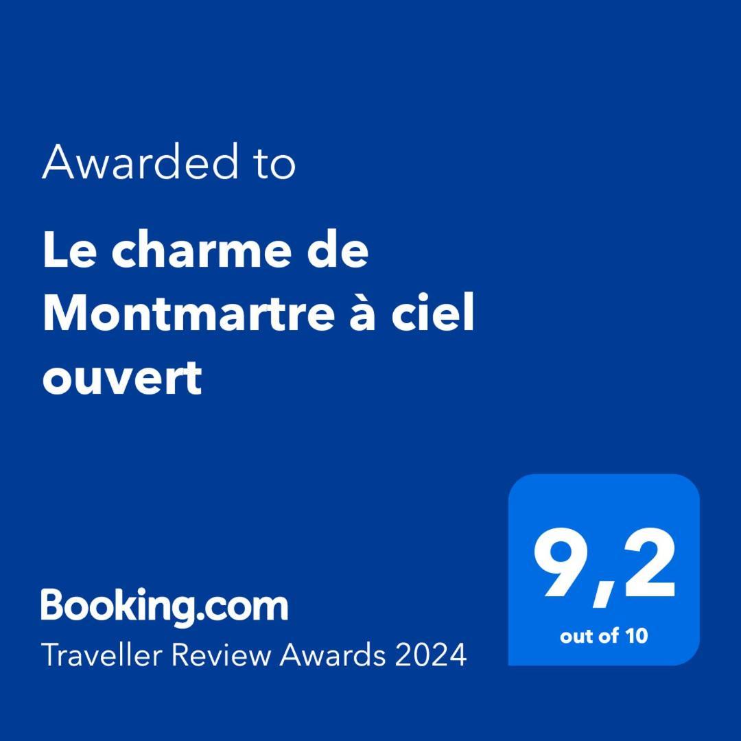Le Charme De Montmartre A Ciel Ouvert París Exterior foto